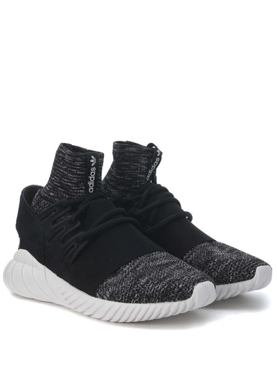 Shop Adidas Originals Sneaker  Tubular Doom Primeknit In Nero