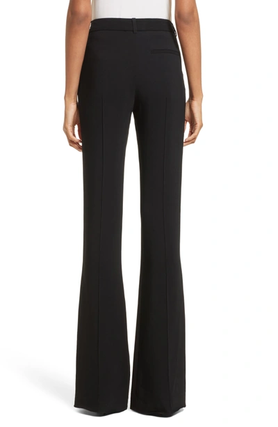 Shop Victoria Beckham Flare Pants In Black