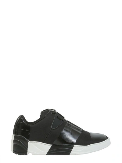 Shop Dior Sneakers With Adhesive Tape Effect In Nero