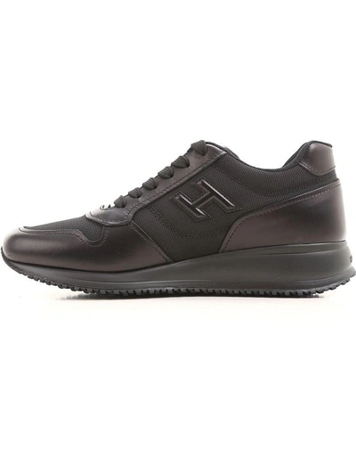 Shop Hogan Sneakers Interactive N20 In Black