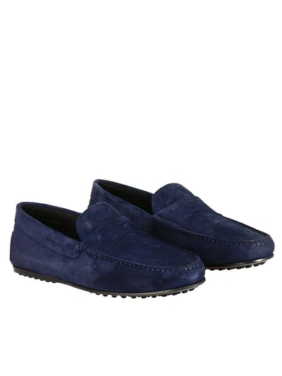 Shop Tod's Loafers Shoes Men Tods In Blue