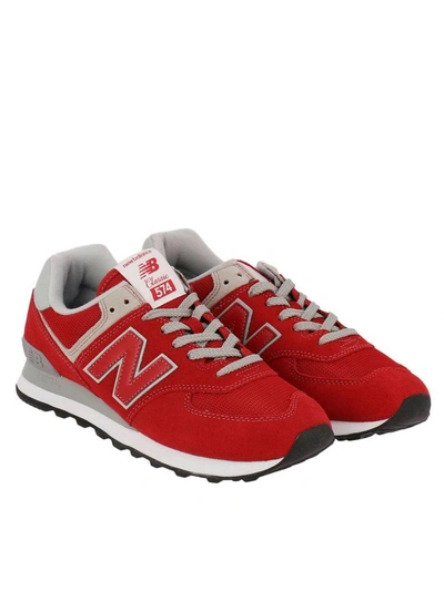 Shop New Balance Sneakers Shoes Men  In Red