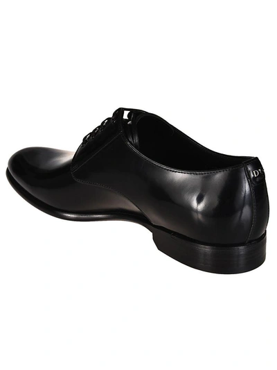 Shop Dolce & Gabbana Classic Derby Shoes In Nero