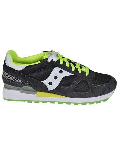Shop Saucony Sneakers In Charcoal