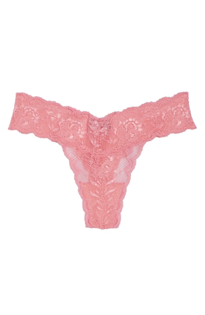 Shop Cosabella Never Say Never Cutie Thong In Pink Passion