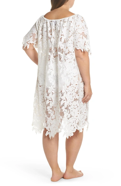 Shop Muche Et Muchette Ode Lace Cover-up Dress In White