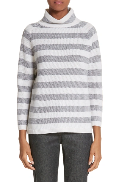 Shop Max Mara Osvaldo Cashmere Sweater In Medium Grey