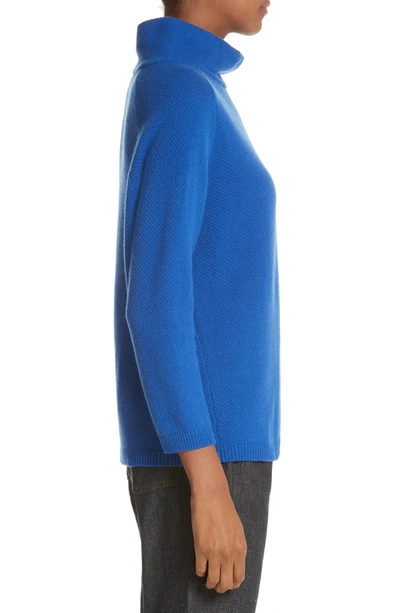 Shop Max Mara Osvaldo Cashmere Sweater In Cornflower Blue