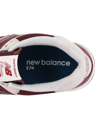 Shop New Balance Sneakers Shoes Men  In Burgundy