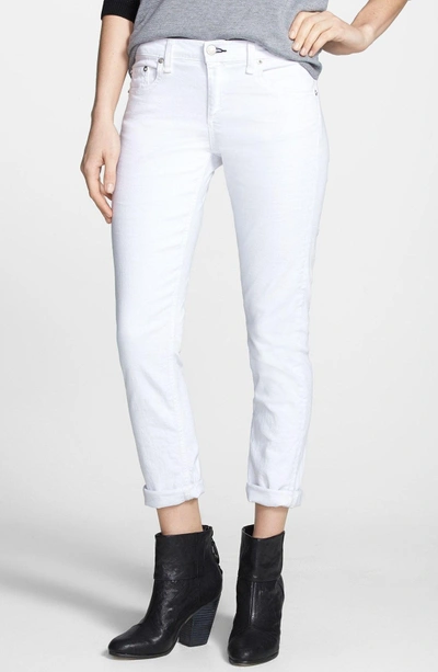Shop Rag & Bone 'the Dre' Skinny Jeans In Bright White