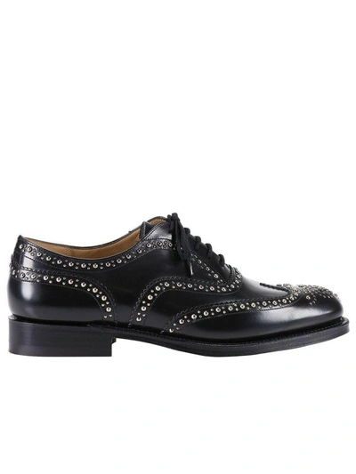 Shop Church's Brogue Shoes Shoes Men  In Black