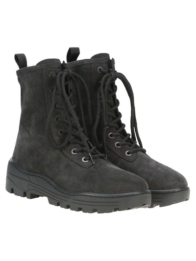Shop Yeezy Kanye West Combct Boot In Graphite