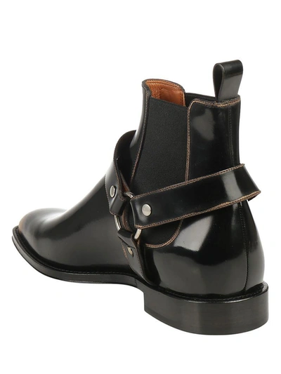 Shop Givenchy Saddle Boots, In Black