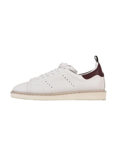 Shop Golden Goose Starter Sneaker White In Bianco-bordo