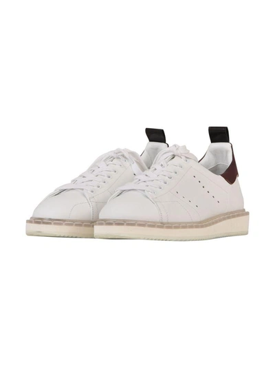 Shop Golden Goose Starter Sneaker White In Bianco-bordo