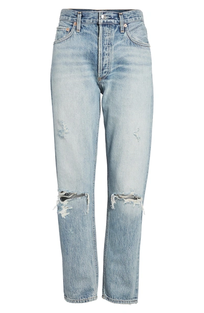 Shop Agolde Jamie High Waist Ankle Jeans In Resolution