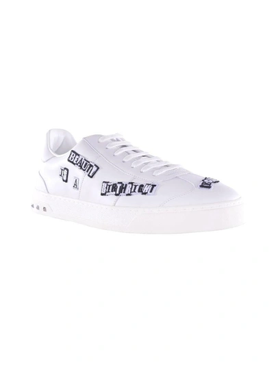 Shop Valentino Flycrew Sneakers In Bianco Multicolor