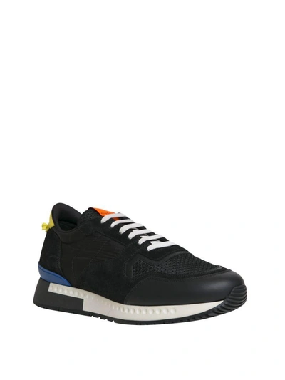 Shop Givenchy Active Runner Sneakers In Nero