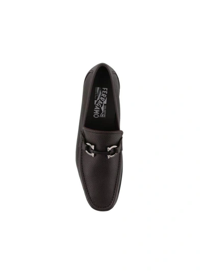 Shop Ferragamo Loafer In Brown