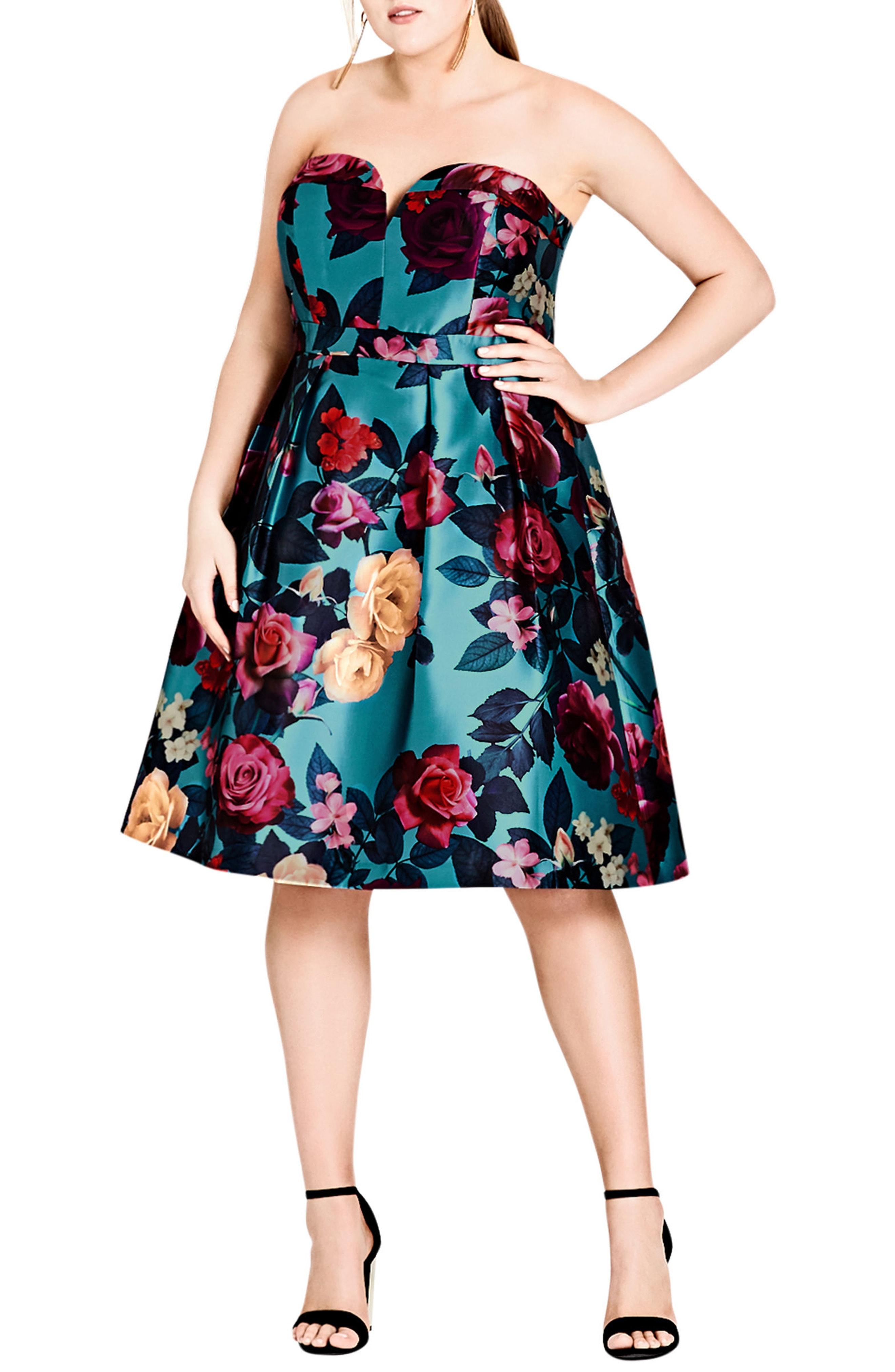 lush floral dress