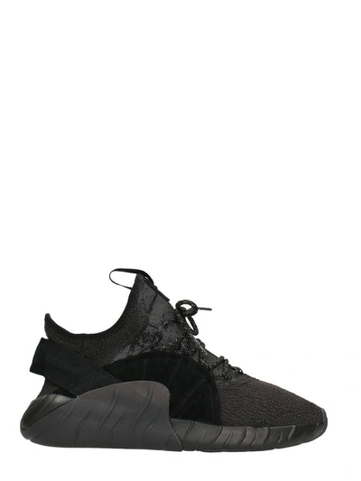 Shop Adidas Originals Black Tech Tubular Rise Sneakers