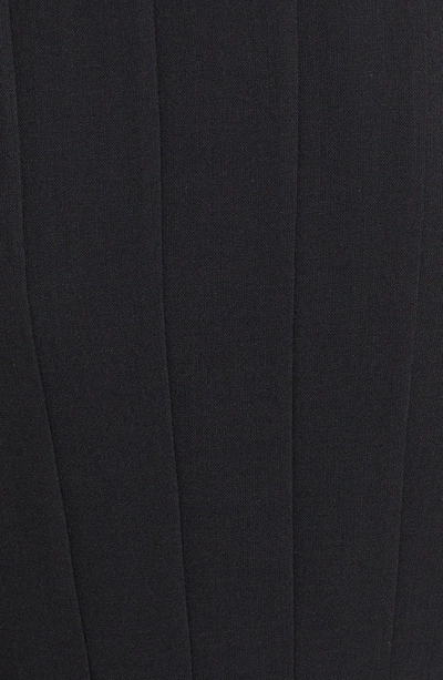 Akris Sleeveless Zip-front Seamed A-line Dress In Black