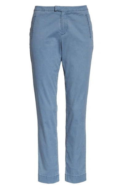 Shop Atm Anthony Thomas Melillo Enzyme Wash Slim Pants In Faded Denim