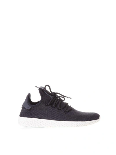 Shop Adidas Originals By Pharrell Williams Black Tennis Pw Primeknit Sneakers