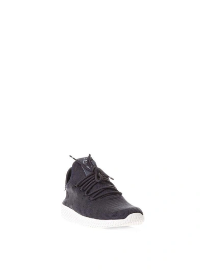 Shop Adidas Originals By Pharrell Williams Black Tennis Pw Primeknit Sneakers