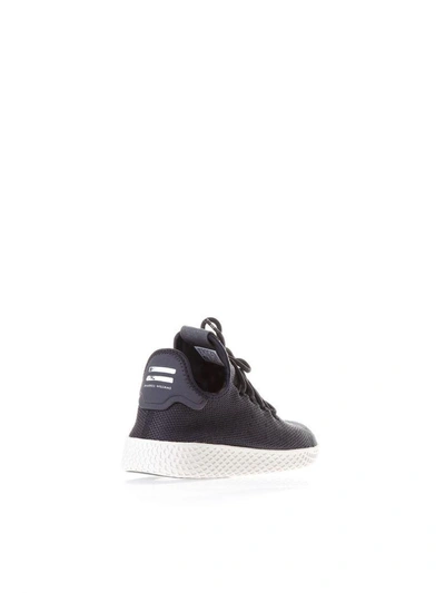 Shop Adidas Originals By Pharrell Williams Black Tennis Pw Primeknit Sneakers