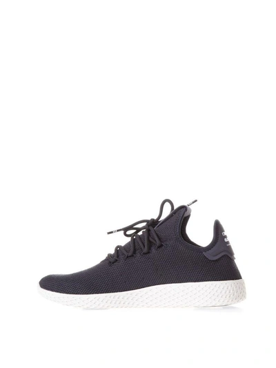 Shop Adidas Originals By Pharrell Williams Black Tennis Pw Primeknit Sneakers