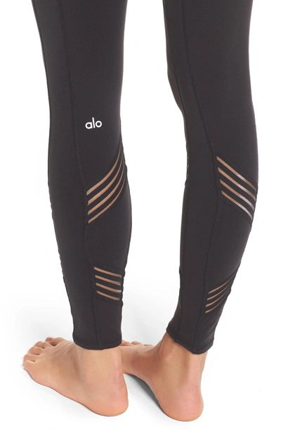 Shop Alo Yoga Multi Leggings In Black