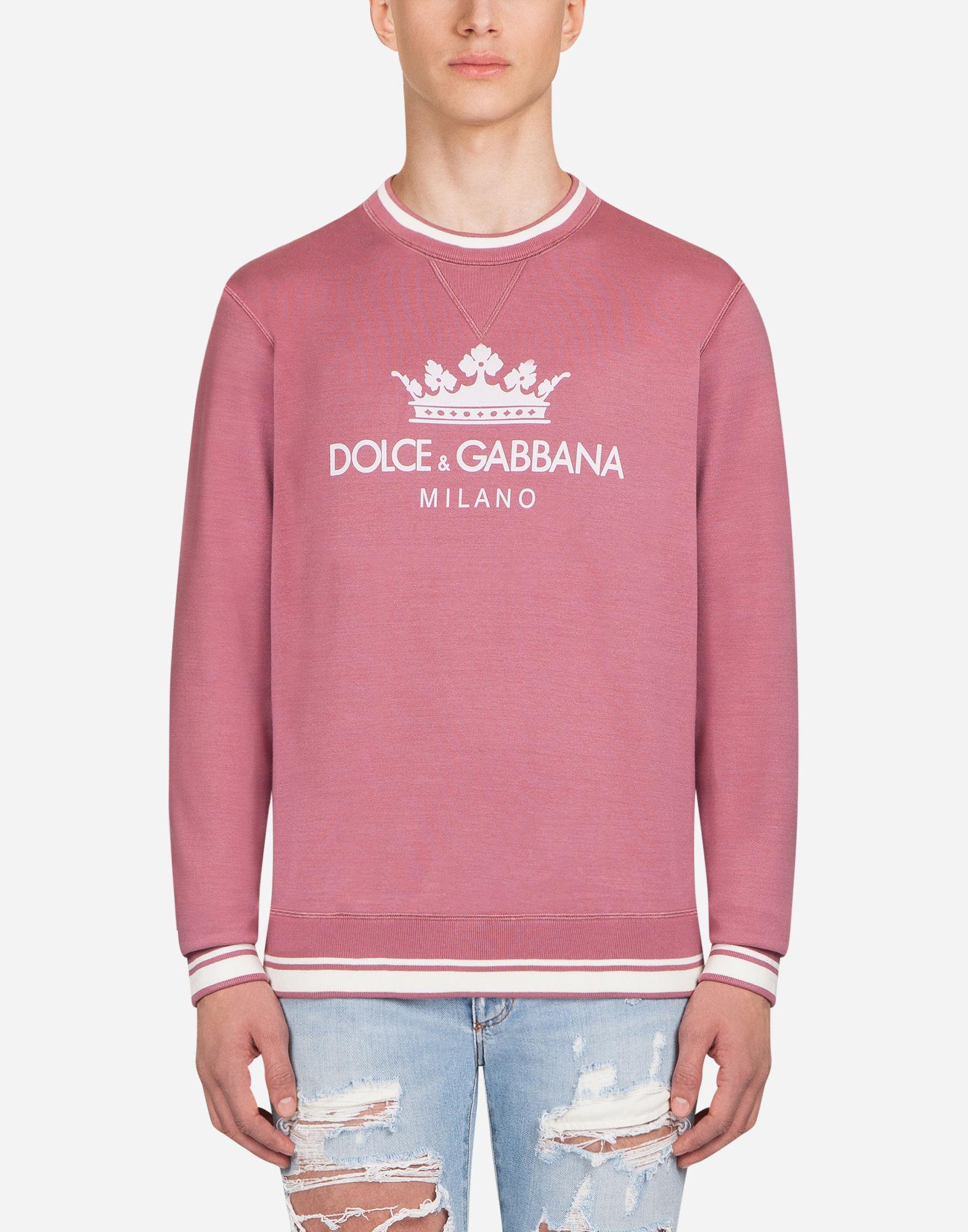 pink dolce and gabbana shirt