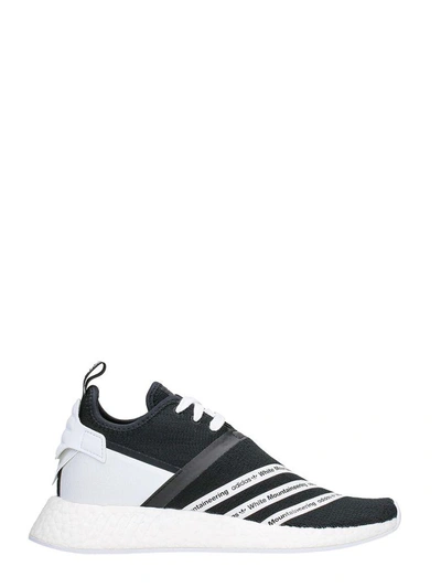 Shop Adidas X White Mountaineering Nmd R2 Technical Fabric Black Sneakers