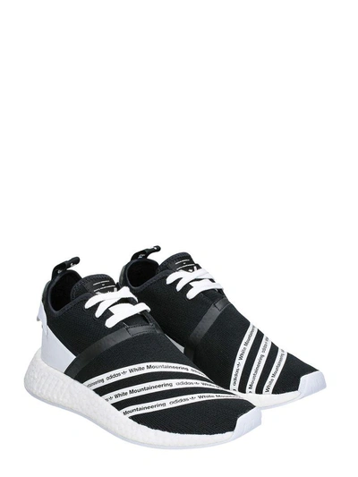 Shop Adidas X White Mountaineering Nmd R2 Technical Fabric Black Sneakers