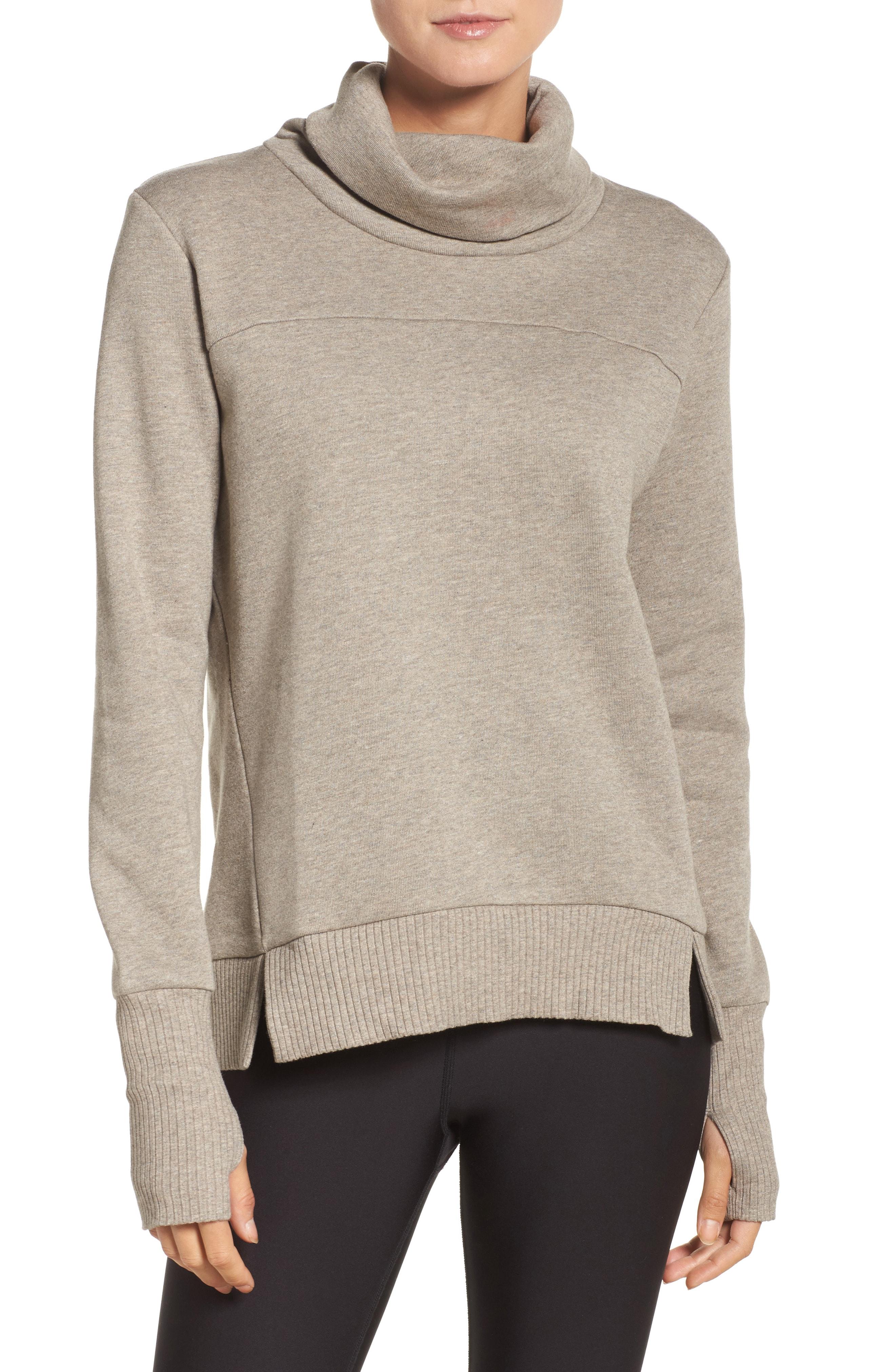 alo haze funnel neck sweatshirt