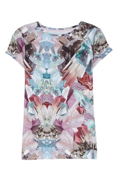 Shop Ted Baker Minerals Tee In Mid Grey