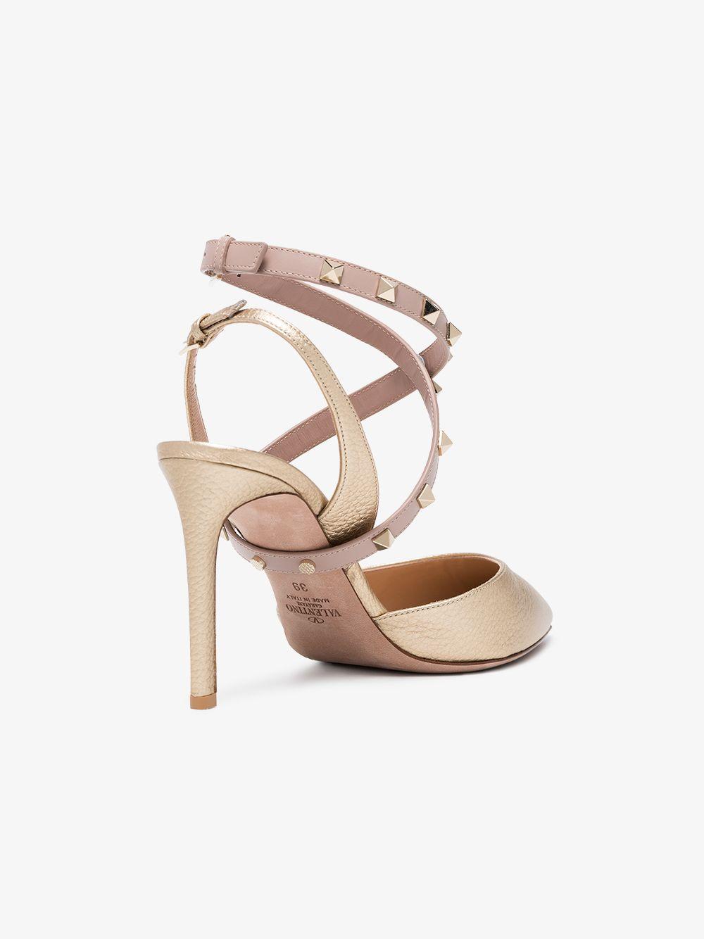 valentino studwrap slingback