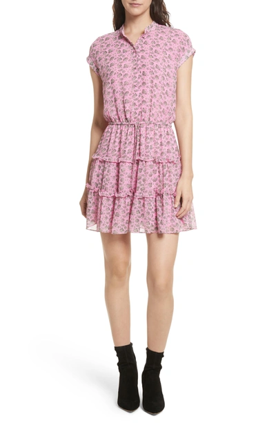 Shop Rebecca Minkoff Ollie Dress In Fuchsia Multi