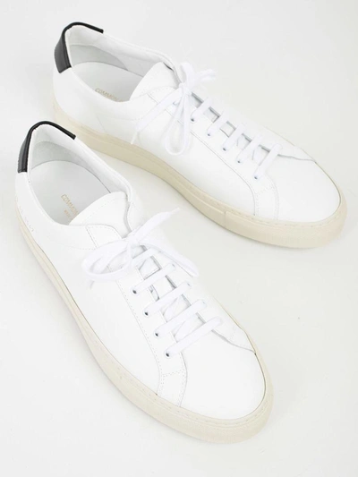 Shop Common Projects Sneakers In White Black