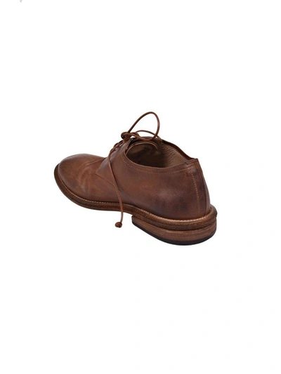 Shop Marsèll Classic Derby Shoes In Marrone