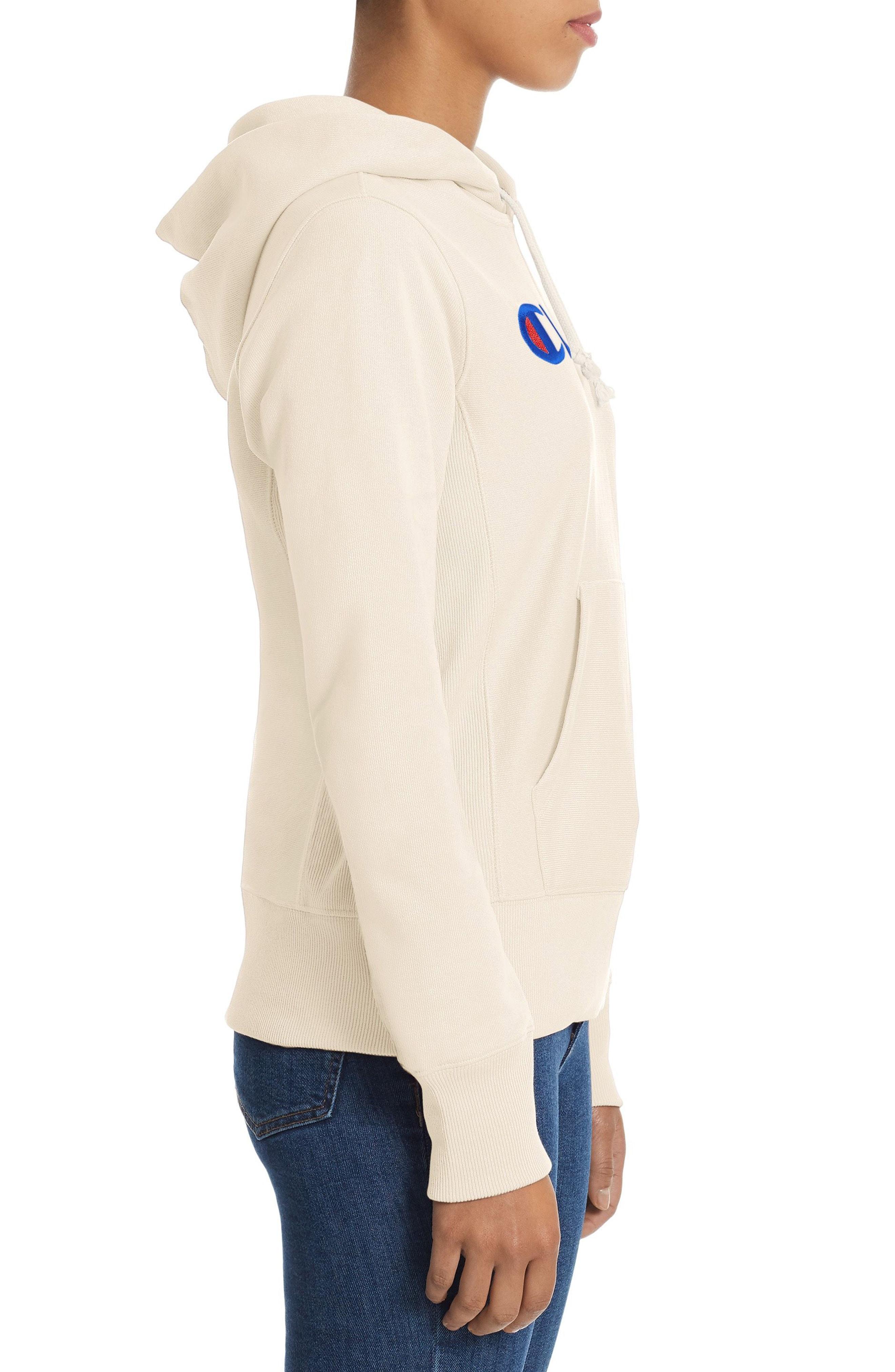 chalk white champion sweatshirt