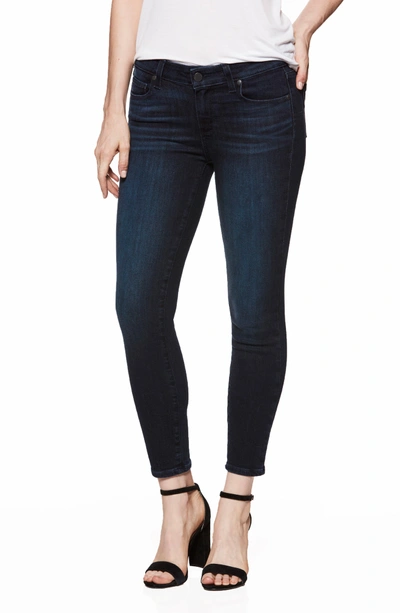 Shop Paige Transcend Vintage - Verdugo Crop Ultra Skinny Jeans In Luella