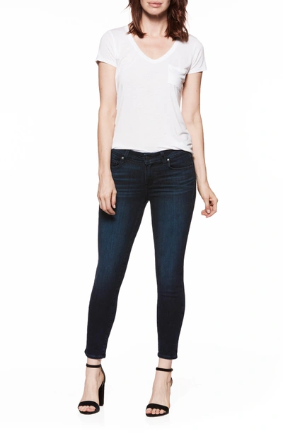 Shop Paige Transcend Vintage - Verdugo Crop Ultra Skinny Jeans In Luella