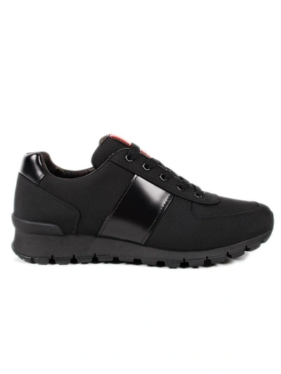 Prada Match Race Sneakers In Nero | ModeSens