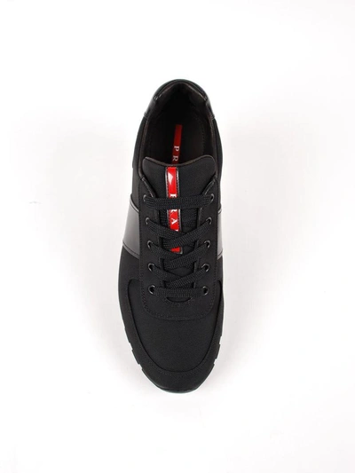 Prada Match Race Sneakers In Nero | ModeSens