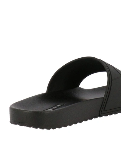 Shop Prada Sandals Shoes Men  In Black