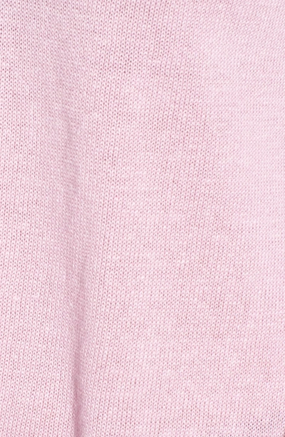 Shop Eileen Fisher Organic Linen Sweater In Quartz
