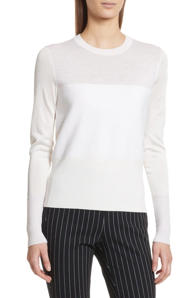 Rag Bone Marissa Crewneck Long sleeve Pullover In Ivory ModeSens