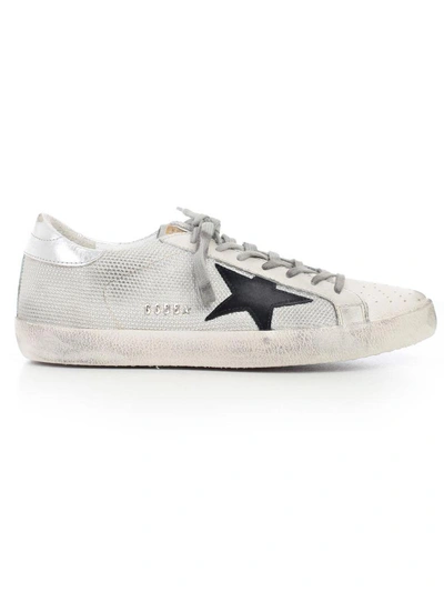 Shop Golden Goose Sneakers In White